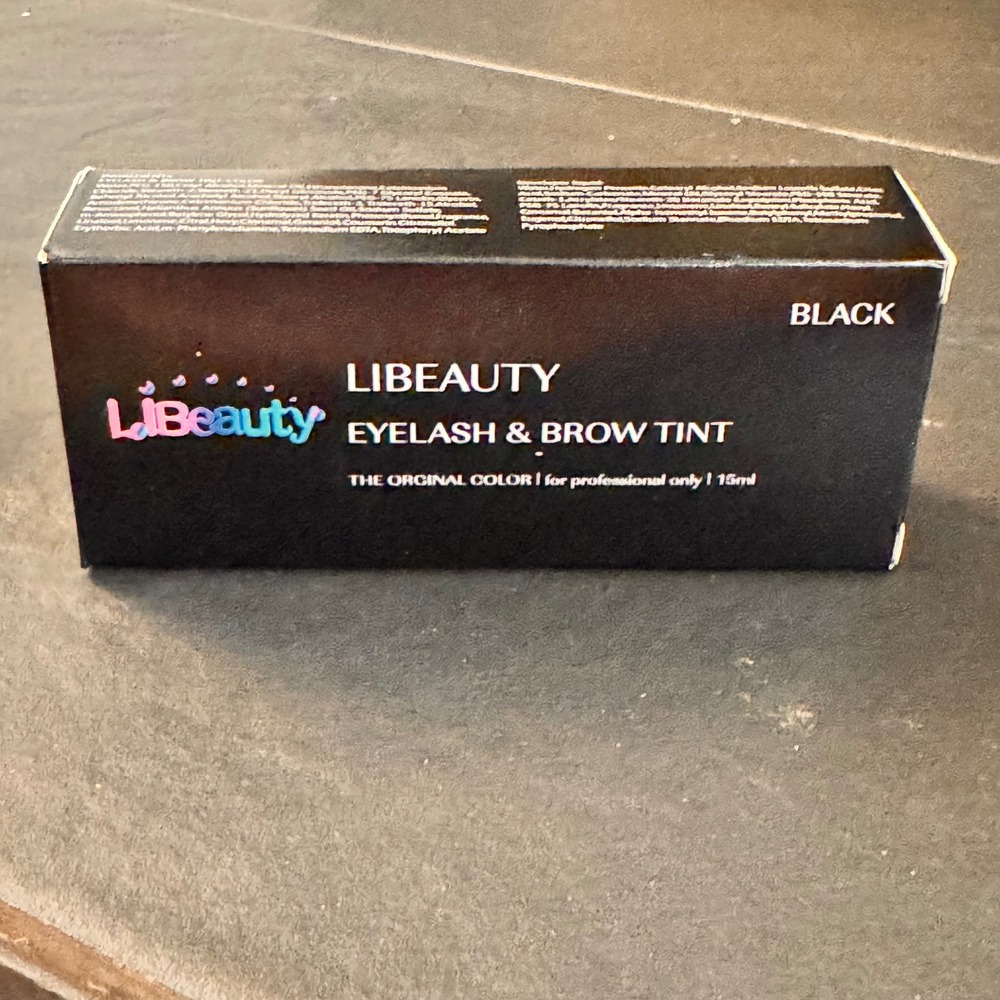 LIBEAUTY BLACK EYELASH BROW TINT KIT PROFESSIONAL 15ml‎ EXP 3/2024